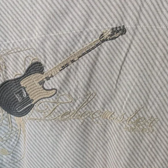 Authentic Fender Custom Shop Telecaster Button Down Shirt - Men's XXL - Picture 3 of 11